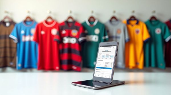 Comparer les meilleurs prix des maillots de foot en ligne